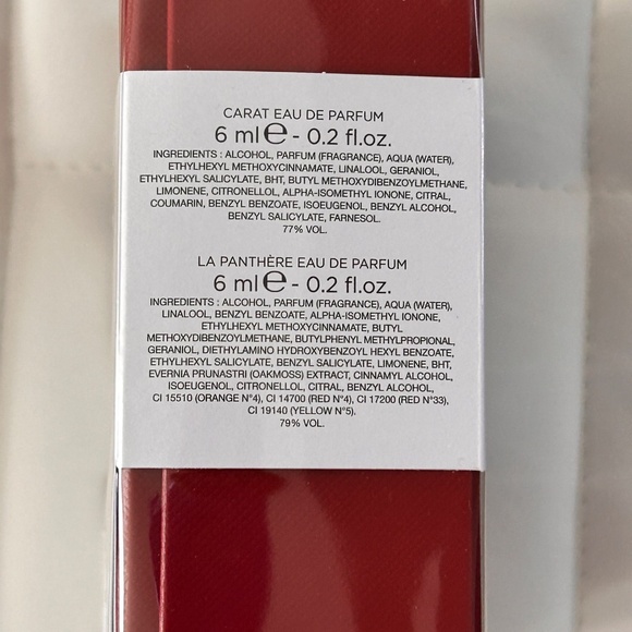 Cartier 4 Bottle Mini Fragrance Set - Picture 3 of 6